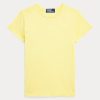 Yellow Women’s Ralph Lauren Organic Cotton Crewneck T Shirts Yellow Women’s Ralph Lauren Organic Cotton Crewneck T Shirts