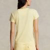 Yellow Women’s Ralph Lauren Organic Cotton Crewneck T Shirts Yellow Women’s Ralph Lauren Organic Cotton Crewneck T Shirts