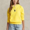 Yellow Women’s Ralph Lauren Shrunken Fit Big Pony Fleece Hoodie Yellow Women’s Ralph Lauren Shrunken Fit Big Pony Fleece Hoodie